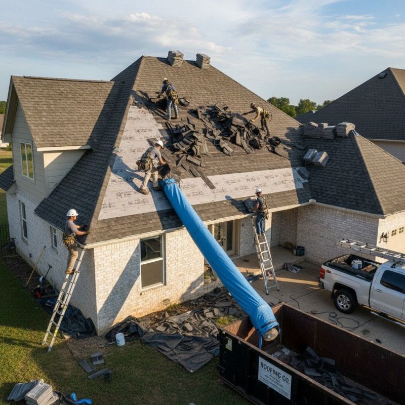 Roof Shingles Replacement detail